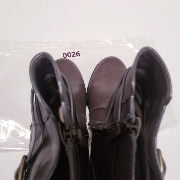 Cole Haan Grand. OS Leather Buckle Ankle Boots - Picture 10 of 10
